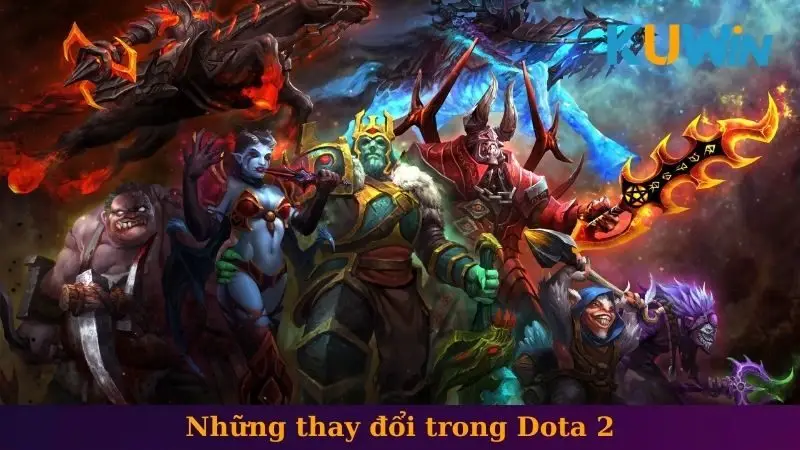 Những thay đổi trong Dota 2