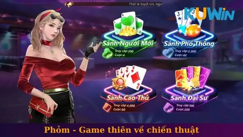 Phỏm - Game thiên về chiến thuật