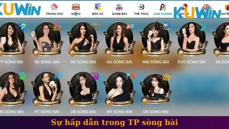Sự hấp dẫn trong TP sòng bài