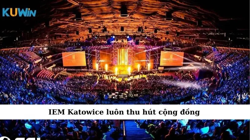 IEM Katowice luôn thu hút cộng đồng