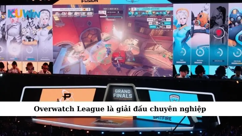 Overwatch League là giải đấu chuyên nghiệp